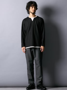 nissen Mens Modelsさん（メンズ・181cm）の秋コーディネート