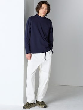 nissen Mens Modelsさん（メンズ・185cm）の秋コーディネート