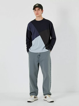 「秋服」｜nissen Mens Modelsさん（メンズ・180cm）の夏コーディネート