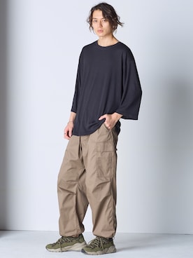 nissen Mens Modelsさん（メンズ・185cm）の春コーディネート