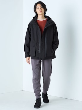 「ジョガーパンツ」｜nissen Mens Modelsさん（メンズ・183cm）の秋コーディネート