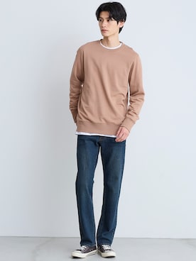 「アイテム（トップス）」を使った、nissen Mens Modelsさん（メンズ・185cm）の夏コーディネート