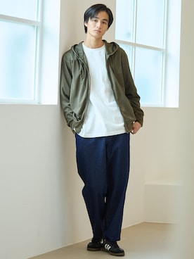 「nissen（ニッセン）のアイテム」を使った、nissen Mens Modelsさん（メンズ・178cm）の春コーディネート