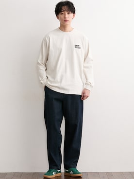 nissen Mens Modelsさん（メンズ・182cm）の冬コーディネート