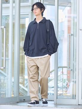nissen Mens Modelsさん（メンズ・183cm）の冬コーディネート