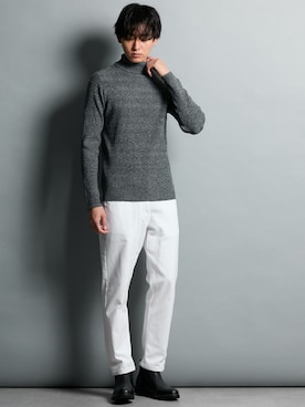 nissen Mens Modelsさん（メンズ・182cm）の秋コーディネート