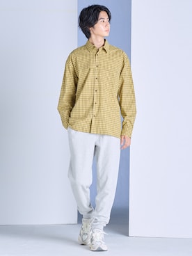 nissen Mens Modelsさん（メンズ・183cm）の冬コーディネート