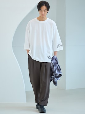 nissen Mens Modelsさん（メンズ・178cm）の春コーディネート