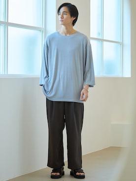 nissen Mens Modelsさん（メンズ・178cm）の春コーディネート
