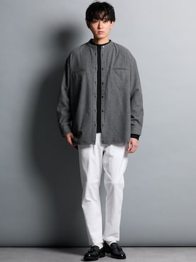 nissen Mens Modelsさん（メンズ・182cm）の秋コーディネート