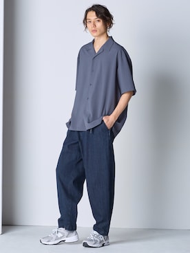 nissen Mens Modelsさん（メンズ・185cm）の春コーディネート