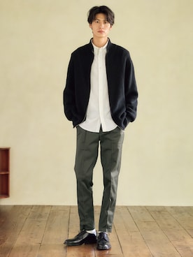 nissen Mens Modelsさん（メンズ・185cm）の秋コーディネート