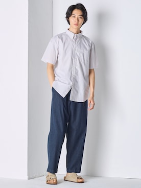 nissen Mens Modelsさん（メンズ・183cm）の春コーディネート