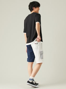 nissen Mens Modelsさん（メンズ・185cm）の春コーディネート