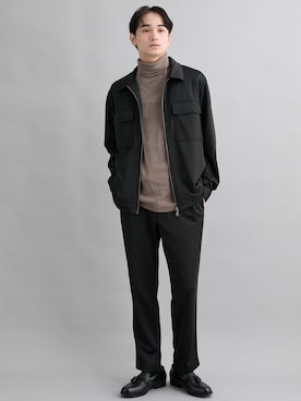 「nissen（ニッセン）のアイテム」を使った、nissen Mens Modelsさん（メンズ・176cm）の秋コーディネート
