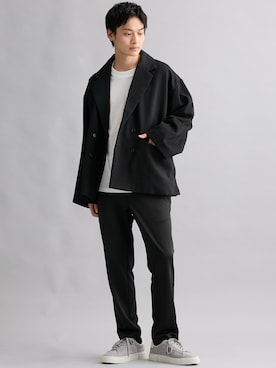 nissen Mens Modelsさん（メンズ・179cm）の秋コーディネート
