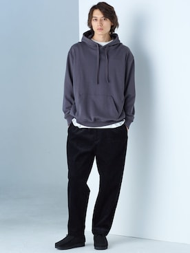 「アイテム（Tシャツ/カットソー）」を使った、nissen Mens Modelsさん（メンズ・185cm）の秋コーディネート