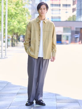 nissen Mens Modelsさん（メンズ・178cm）の冬コーディネート
