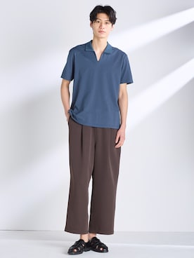 nissen Mens Modelsさん（メンズ・185cm）の春コーディネート