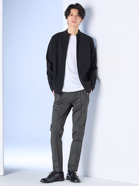 「メンズファッション」｜nissen Mens Modelsさん（メンズ・185cm）の秋コーディネート