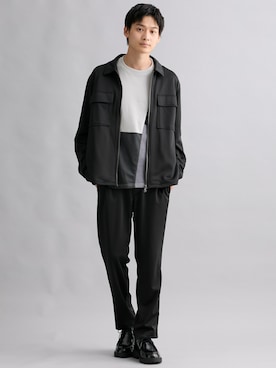 nissen Mens Modelsさん（メンズ・179cm）の秋コーディネート