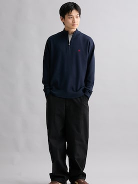 nissen Mens Modelsさん（メンズ・179cm）の秋コーディネート