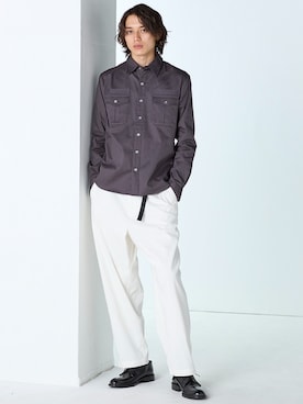 「メンズファッション」｜nissen Mens Modelsさん（メンズ・185cm）の秋コーディネート