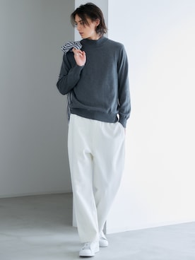 nissen Mens Modelsさん（メンズ・185cm）の冬コーディネート