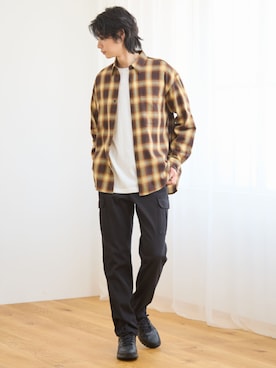 nissen Mens Modelsさん（メンズ・184cm）の秋コーディネート