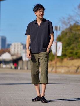 nissen Mens Modelsさん（メンズ・184cm）の春コーディネート