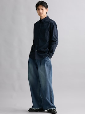 nissen Mens Modelsさん（メンズ・179cm）の秋コーディネート