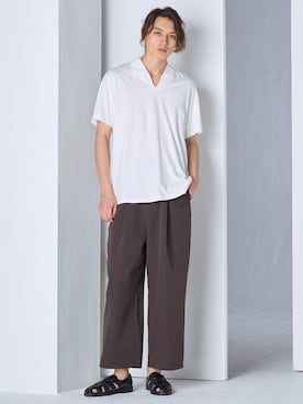 nissen Mens Modelsさん（メンズ・185cm）の春コーディネート