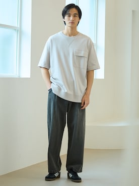 「nissen（ニッセン）のアイテム」を使った、nissen Mens Modelsさん（メンズ・178cm）の春コーディネート