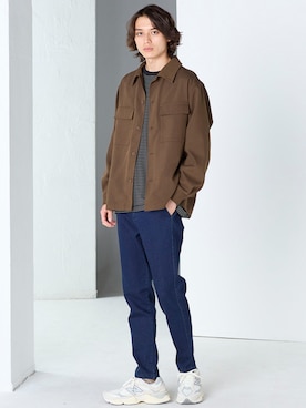 nissen Mens Modelsさん（メンズ・185cm）の秋コーディネート