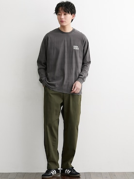 nissen Mens Modelsさん（メンズ・182cm）の冬コーディネート