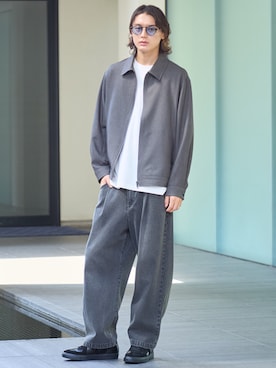 nissen Mens Modelsさん（メンズ・185cm）の冬コーディネート