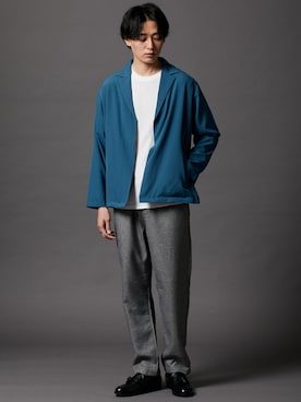 nissen Mens Modelsさん（メンズ・182cm）の冬コーディネート