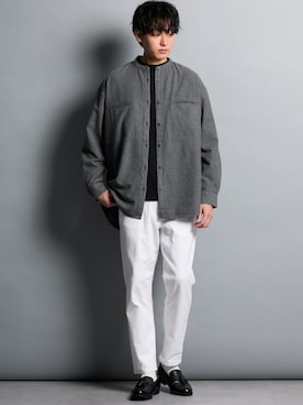 nissen Mens Modelsさん（メンズ・182cm）の秋コーディネート