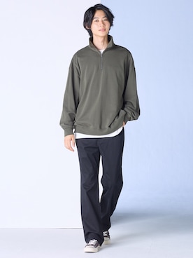nissen Mens Modelsさん（メンズ・183cm）の冬コーディネート