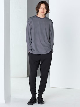 「nissen（ニッセン）のアイテム」を使った、nissen Mens Modelsさん（メンズ・185cm）の秋コーディネート