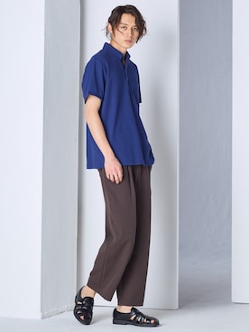 nissen Mens Modelsさん（メンズ・185cm）の春コーディネート