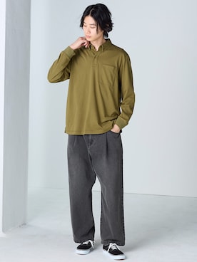 nissen Mens Modelsさん（メンズ・183cm）の夏コーディネート