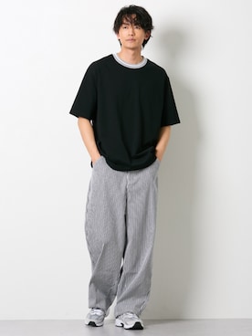 nissen Mens Modelsさん（メンズ・185cm）の夏コーディネート
