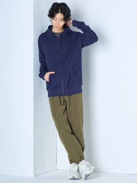 「メンズ」｜nissen Mens Modelsさん（メンズ・184cm）の秋コーディネート