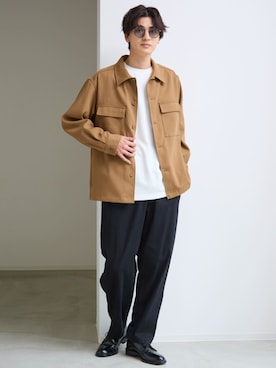 nissen Mens Modelsさん（メンズ・183cm）の秋コーディネート