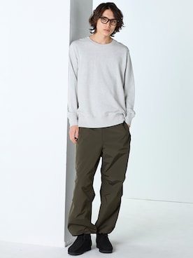 「アイテム（トップス）」を使った、nissen Mens Modelsさん（メンズ・185cm）の夏コーディネート