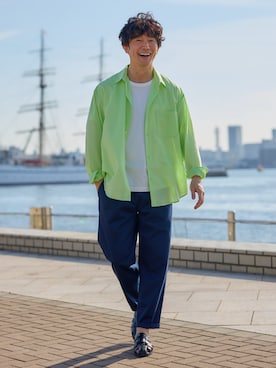 nissen Mens Modelsさん（メンズ・181cm）の春コーディネート