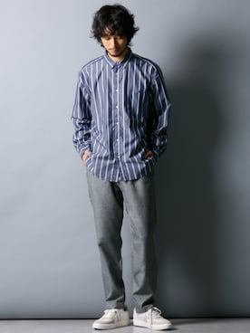 nissen Mens Modelsさん（メンズ・181cm）の秋コーディネート