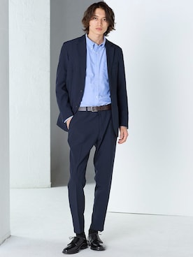 「アイテム（フォーマルスーツ/小物）」を使った、nissen Mens Modelsさん（メンズ・185cm）の夏コーディネート
