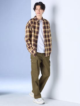 nissen Mens Modelsさん（メンズ・185cm）の秋コーディネート
